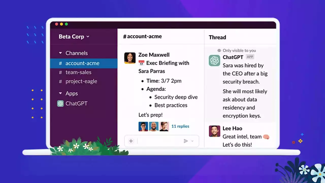 Even Slack has a ChatGPT app now | Engadget