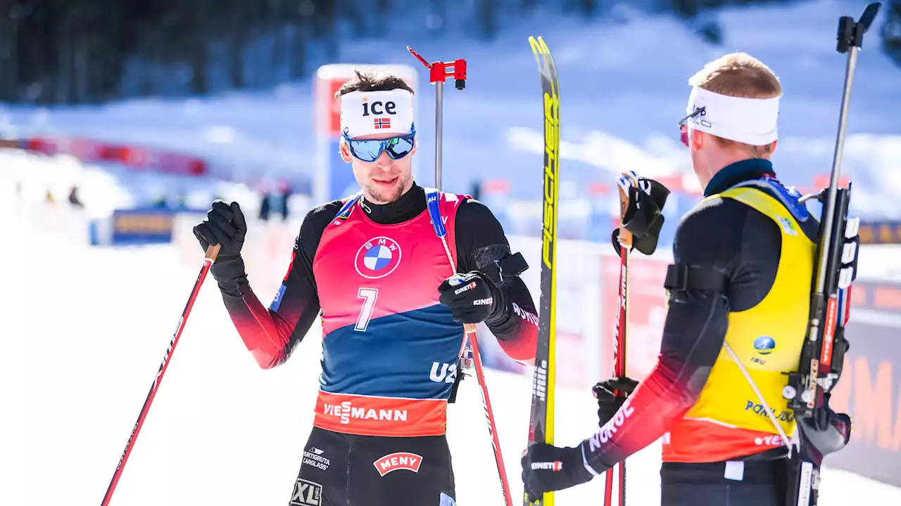 Lægreid dà forfait per l’individuale, Johannes Bø vince la generale