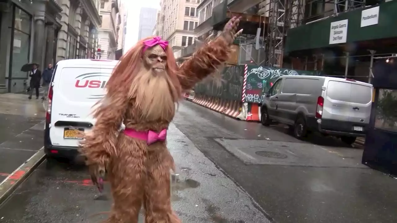 'Bigfoot Bae' spotted in New York City