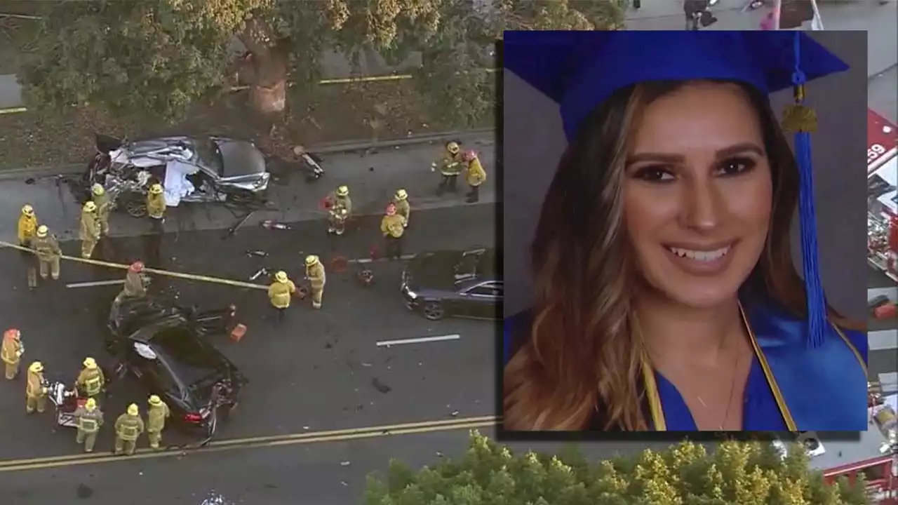 Memorial sign for Monique Muñoz unveiled at scene of fatal 2021 crash