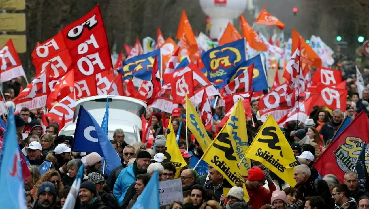 EN DIRECT - Grèves, manifestations, blocages : les mobilisations du 7 mars minute par minute