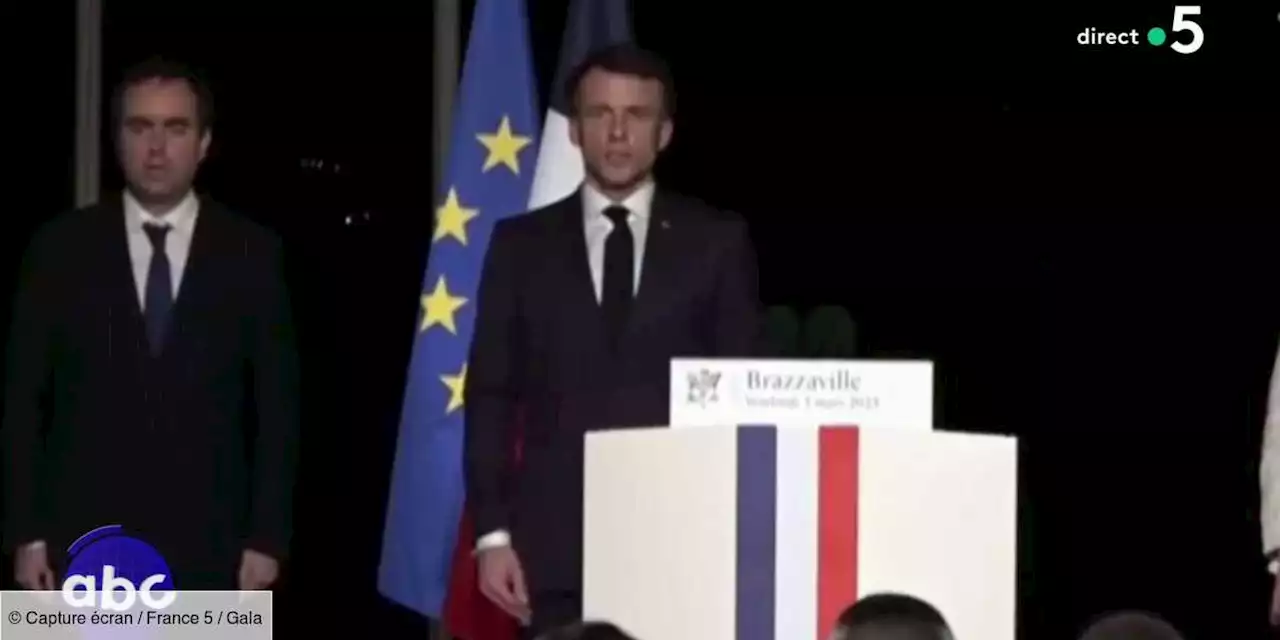 VIDÉO – Emmanuel Macron chantant La Marseillaise : sa voix grave interpelle - Gala