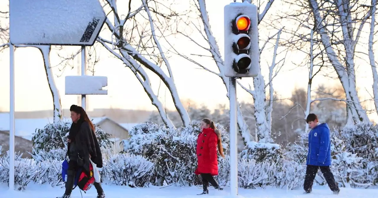 Tuesday's hourly forecast for Glasgow as snow to batter city this week