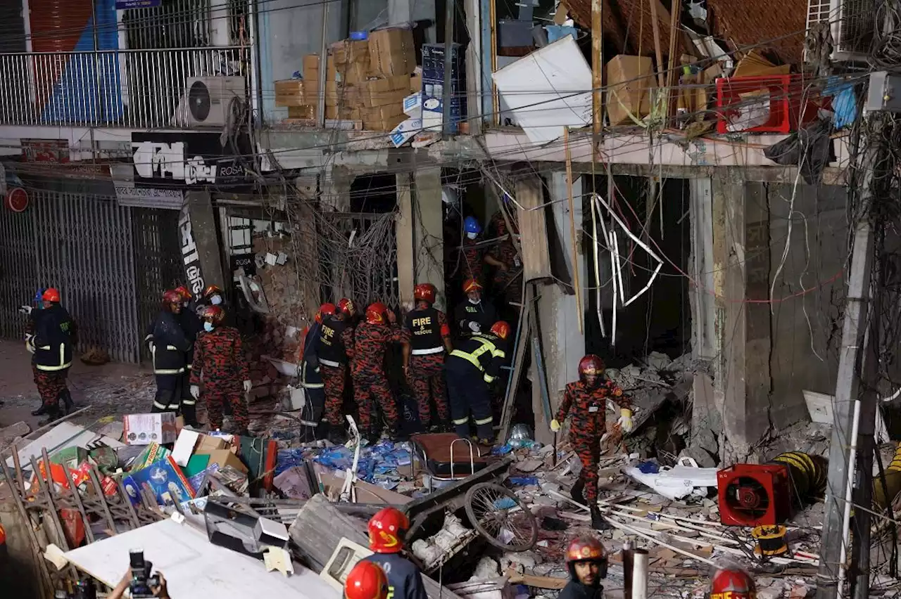 15 killed, 100 injured in Bangladesh building blast