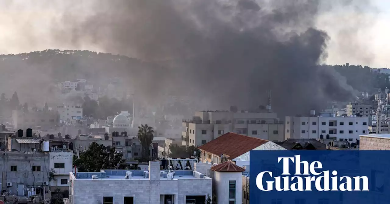 At least six Palestinians killed in IDF raid on Jenin refugee camp