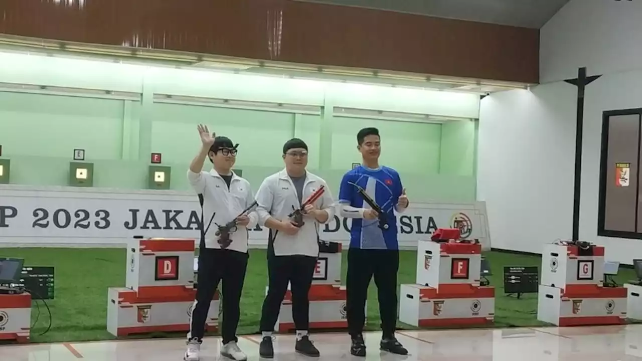 Tiga Petembak Pistol Gagal Merebut Podium