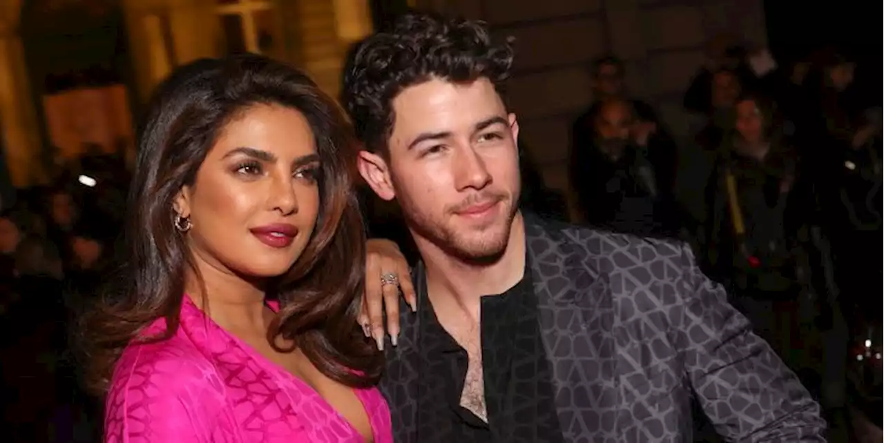 Priyanka Chopra and Nick Jonas Coordinate Looks for Paris Fashion Week