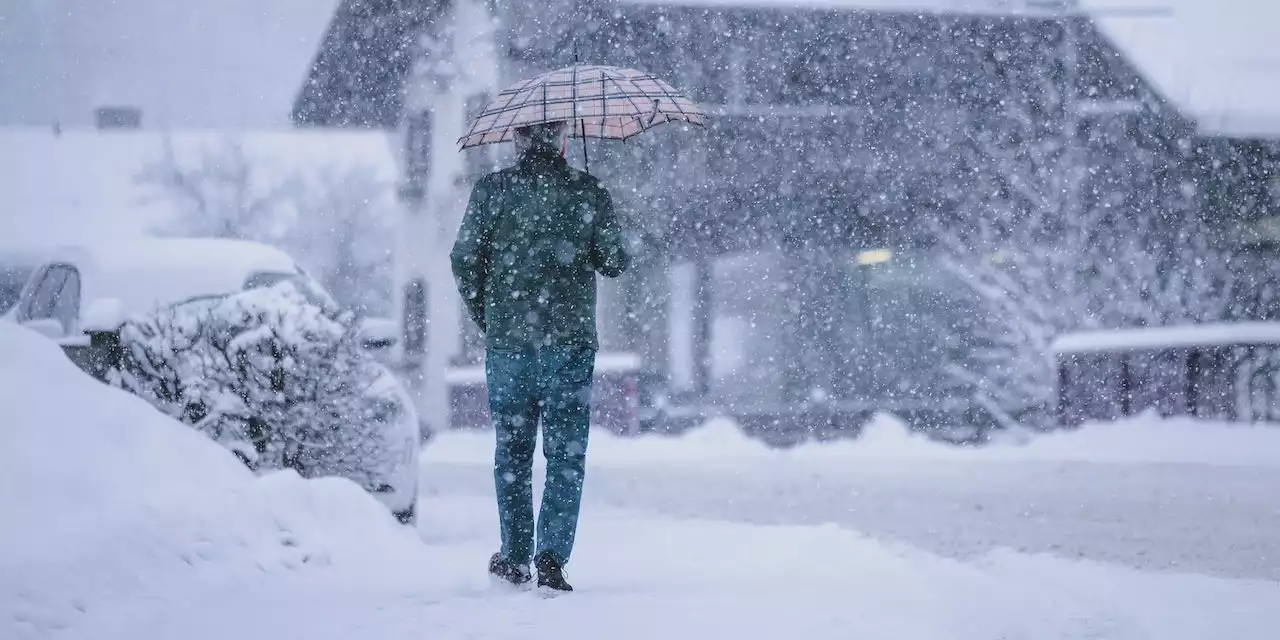 Jetzt Schnee in Österreich, dann kommen 17 Grad