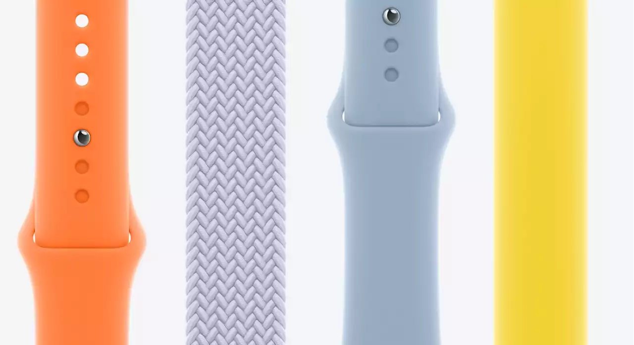 Apple lanza nuevas correas para el Apple Watch con colores primaverales