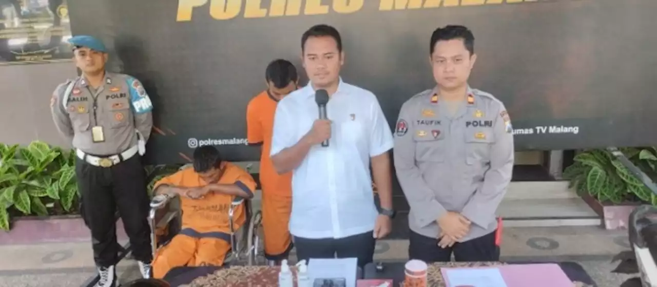 Kabur saat Digerebek Polisi, Pelaku Jambret di Malang Kena Tembak di Kaki