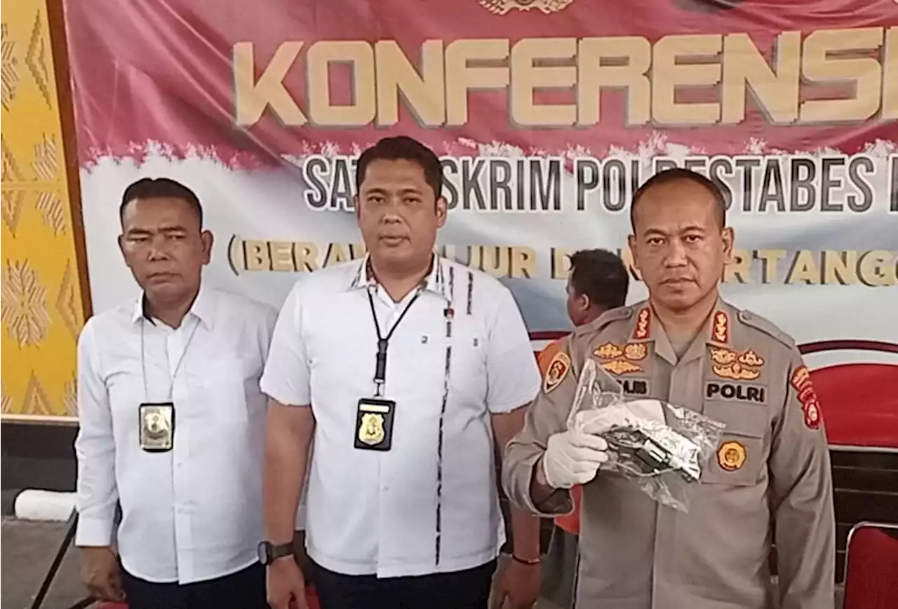 Gegara Senjata Api, Pedagang Pecel Lele di Palembang Ditangkap Polisi