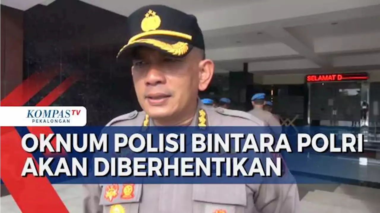 5 Polisi Dipecat Usai Tertangkap Tangan oleh Tim Propam Mabes Polri