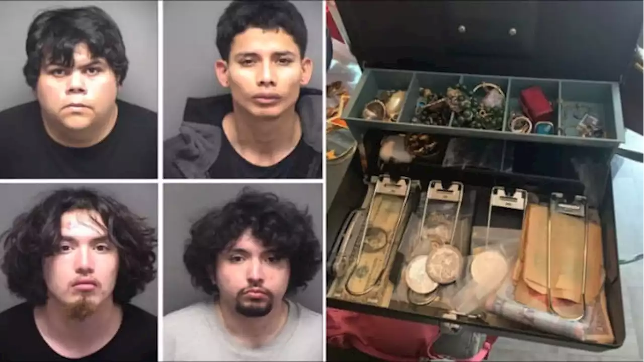 4 arrested in connection with burglaries of 200 storage units in Bexar County, deputies say