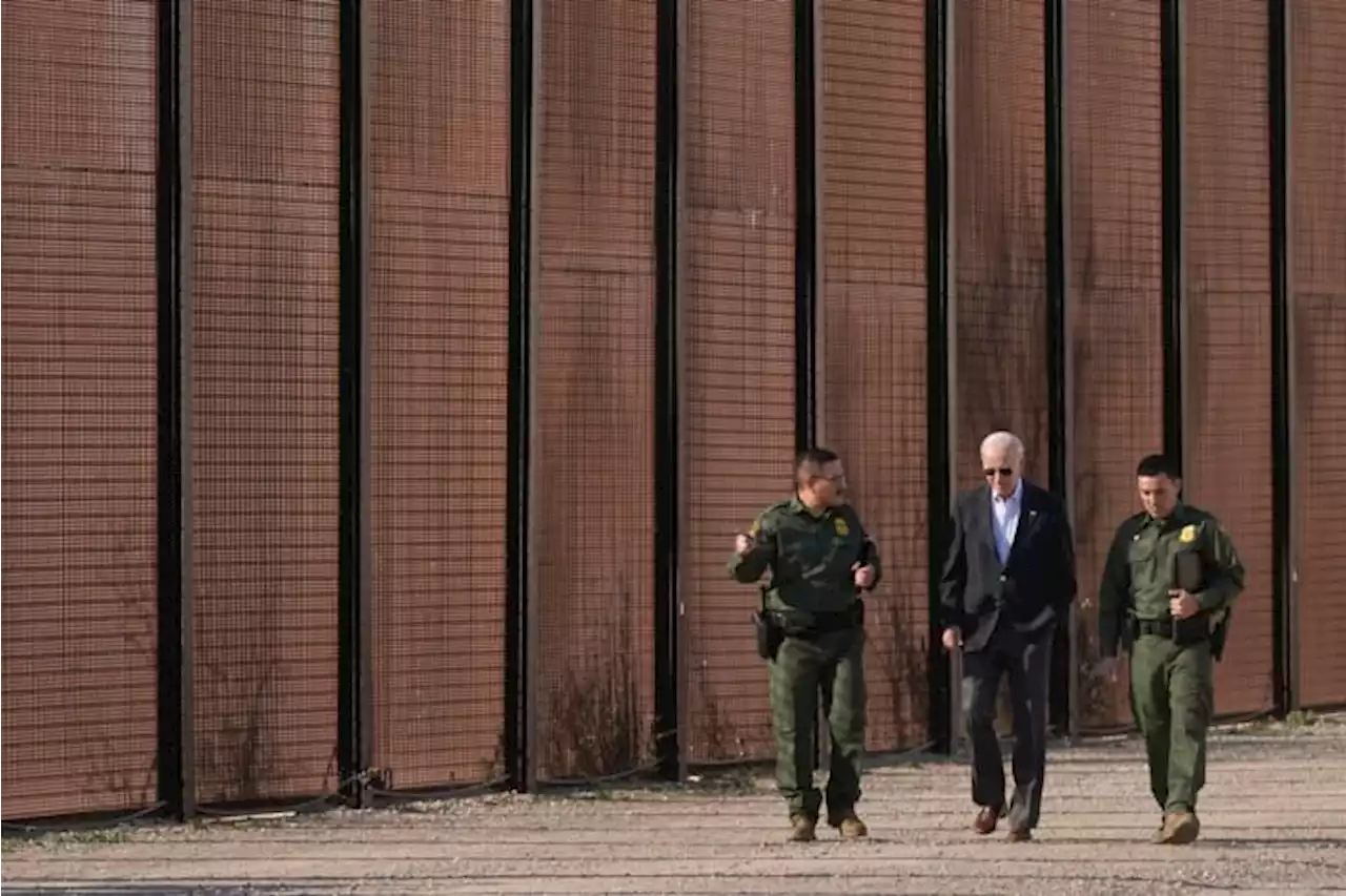 Plunge in border crossings could blunt GOP attack on Biden