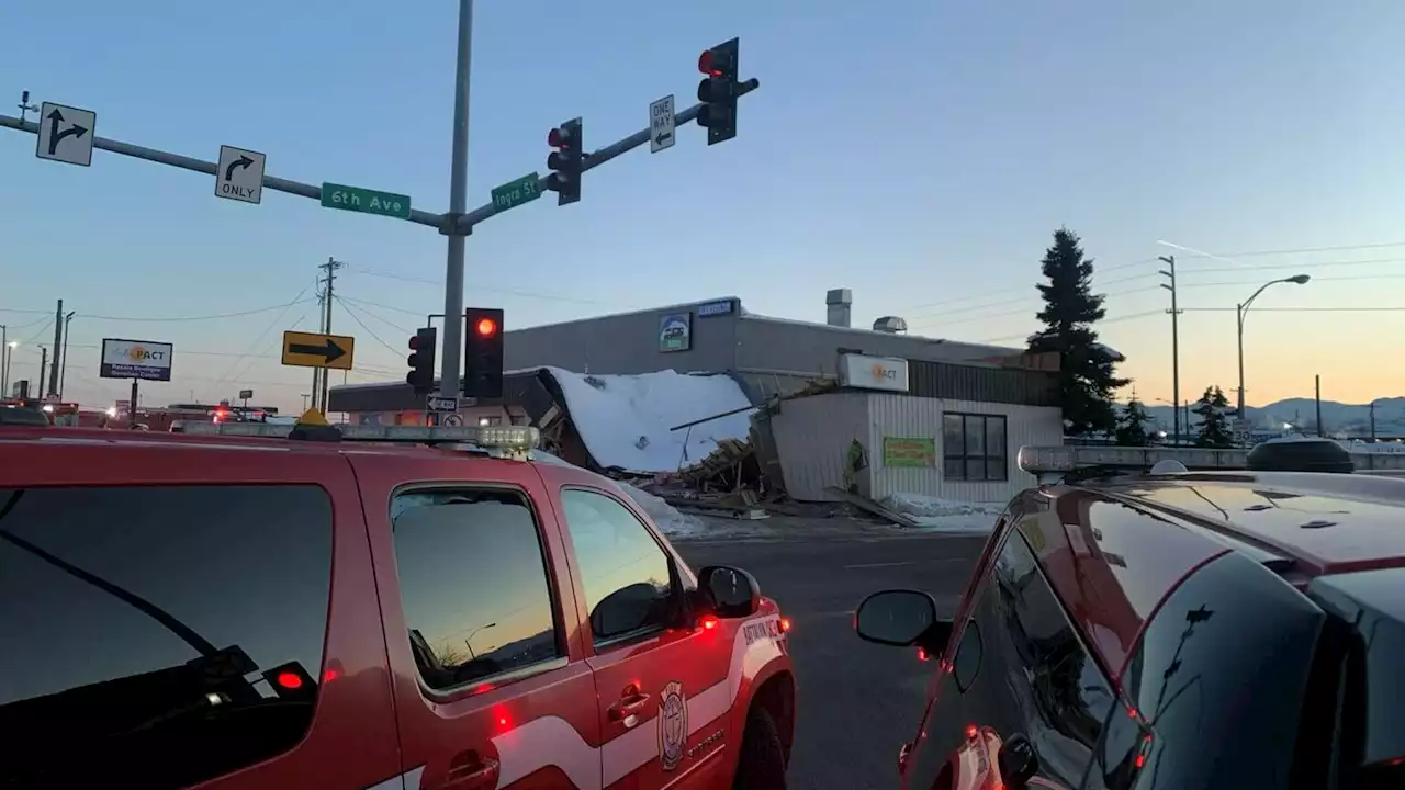 No injuries in 2 Anchorage building collapses over the weekend