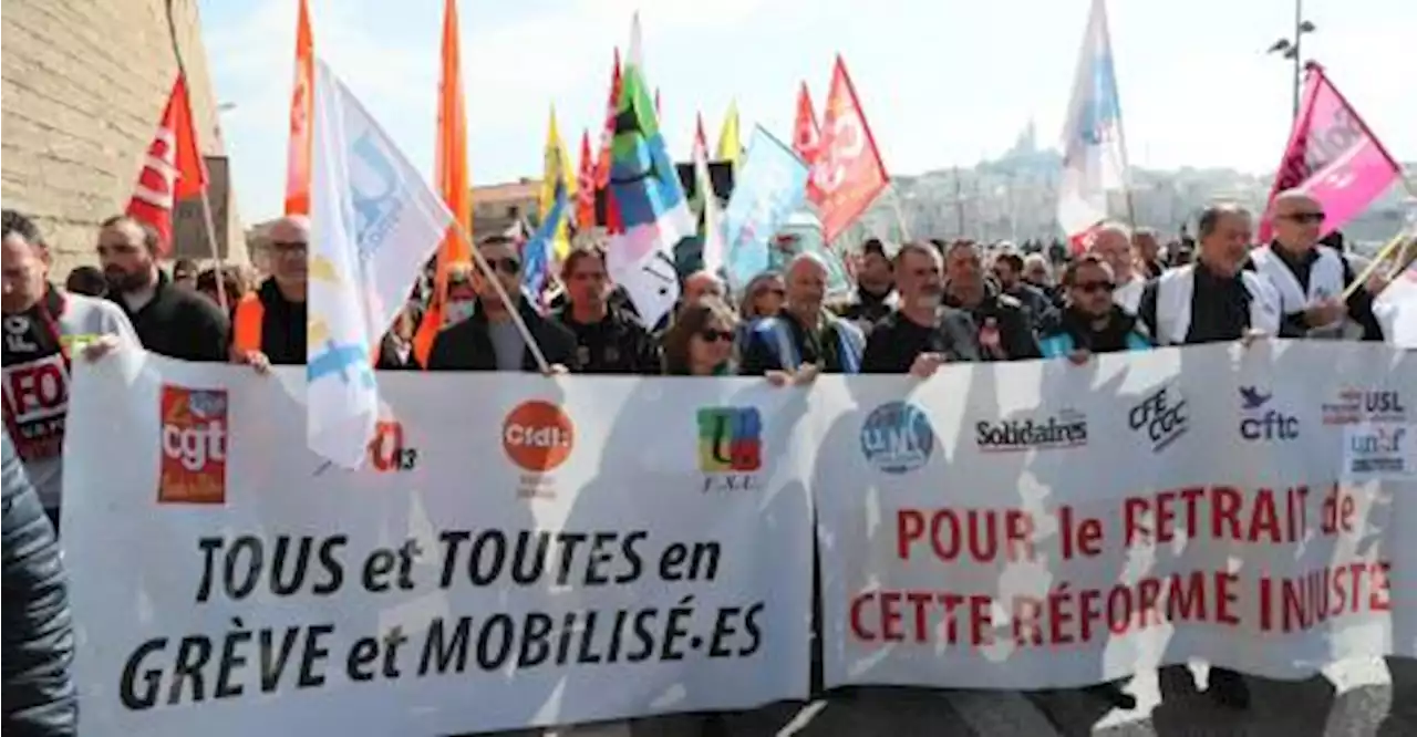 [Grève du 7 mars] Encore plus nombreux et déterminés à Marseille