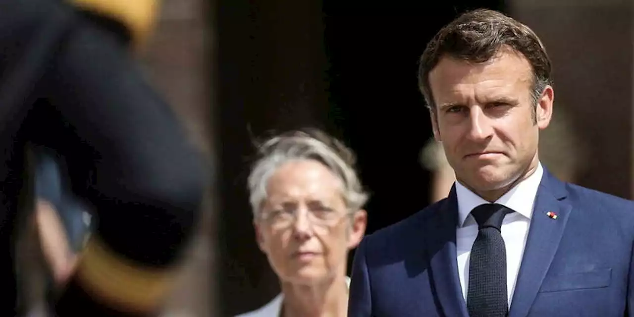 La cote d’approbation d’Emmanuel Macron et d’Élisabeth Borne à un faible niveau