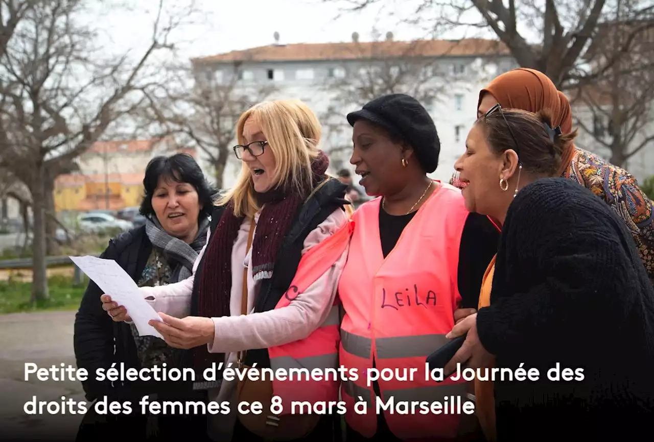 Petite sélection d'événements pour la Journée des droits des femmes ce 8 mars à Marseille