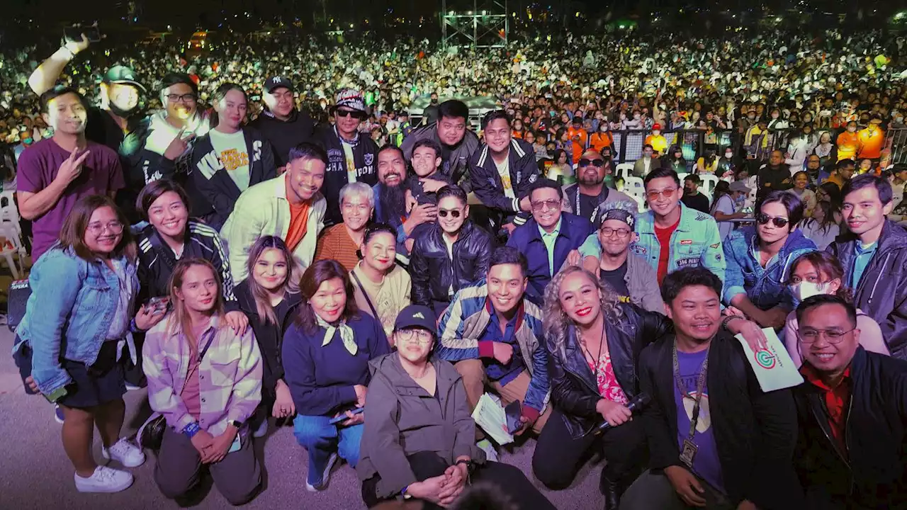 Coco Martin and 'FPJ's Batang Quiapo' cast welcomed by big audience in Panagbenga Kapamilya Karavan