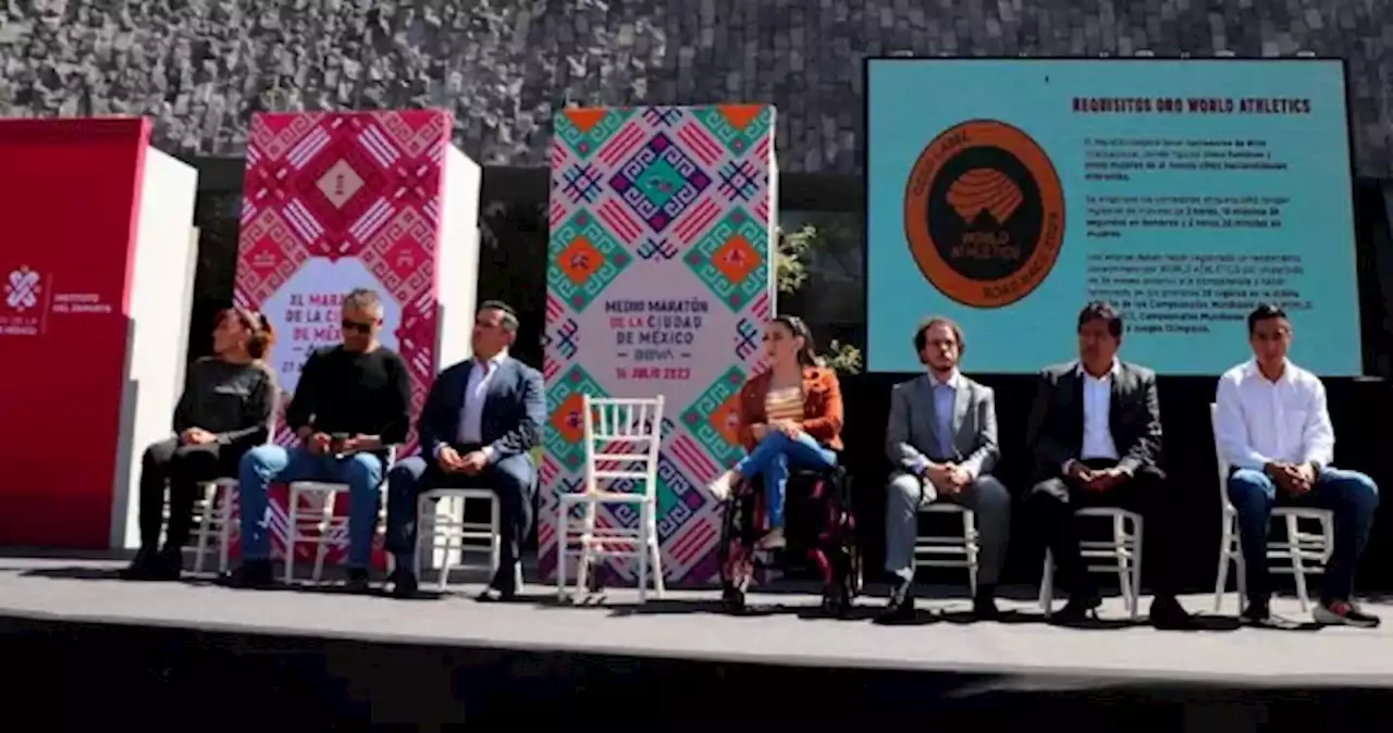 Presentan edición 2023 del Maratón y Medio Maratón de la CDMX