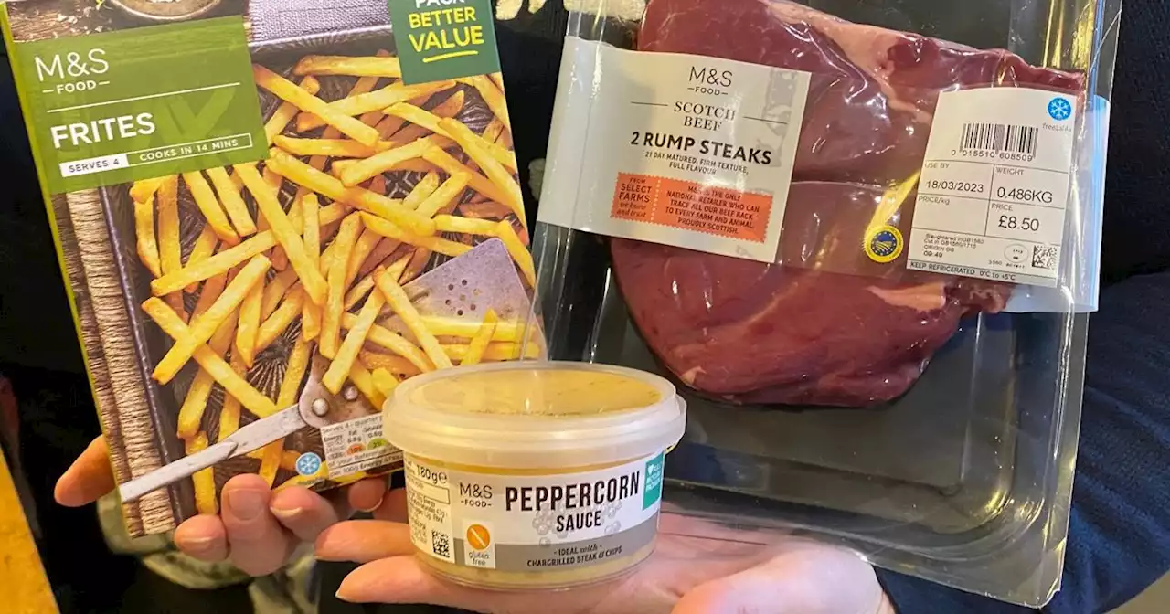 I tried Marks and Spencer's Dine In for £10 steak deal - something didn't add up