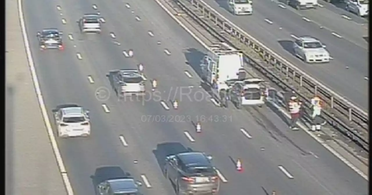 LIVE: Long delays as two lanes shut on M60 after 'multi-vehicle' crash - updates