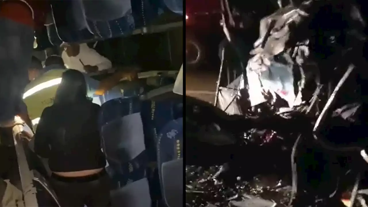 Accidente en la vía Barranquilla y Ciénaga deja un muerto y varios heridos