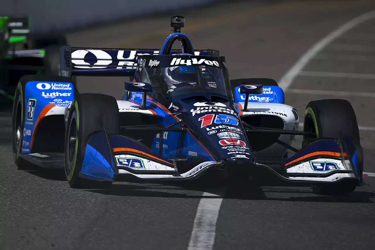 Rahal: St. Pete result “rewarding” after braking struggles