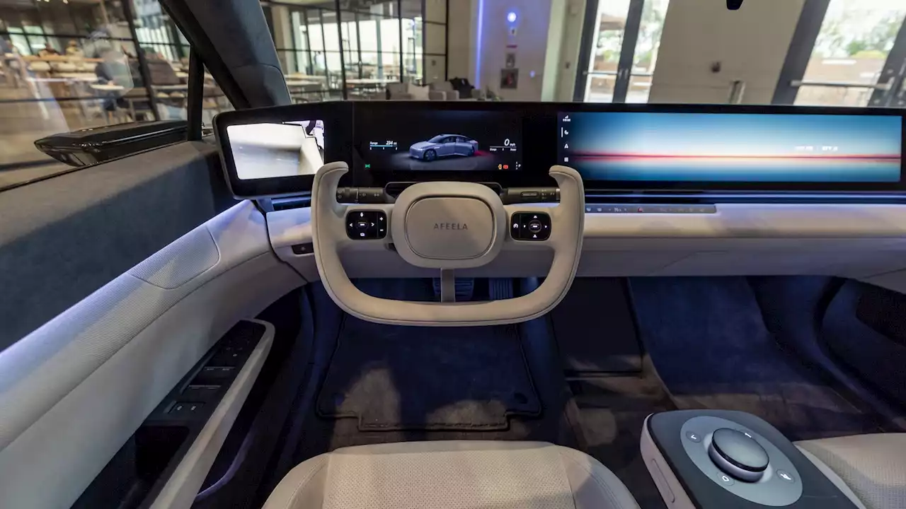 Hands-On With the 2025 Sony Honda Electric Car: Yes, We Played PS5 Inside