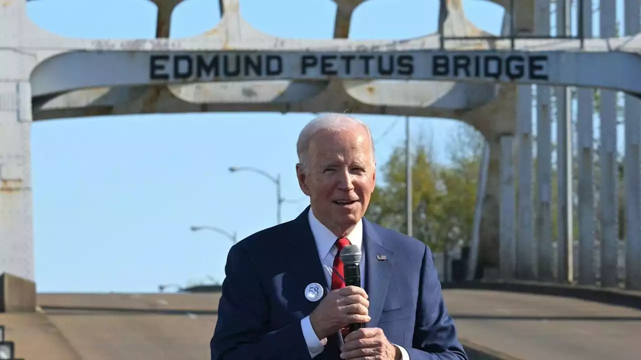 Biden stresses importance of history, voting during Bloody Sunday commemoration