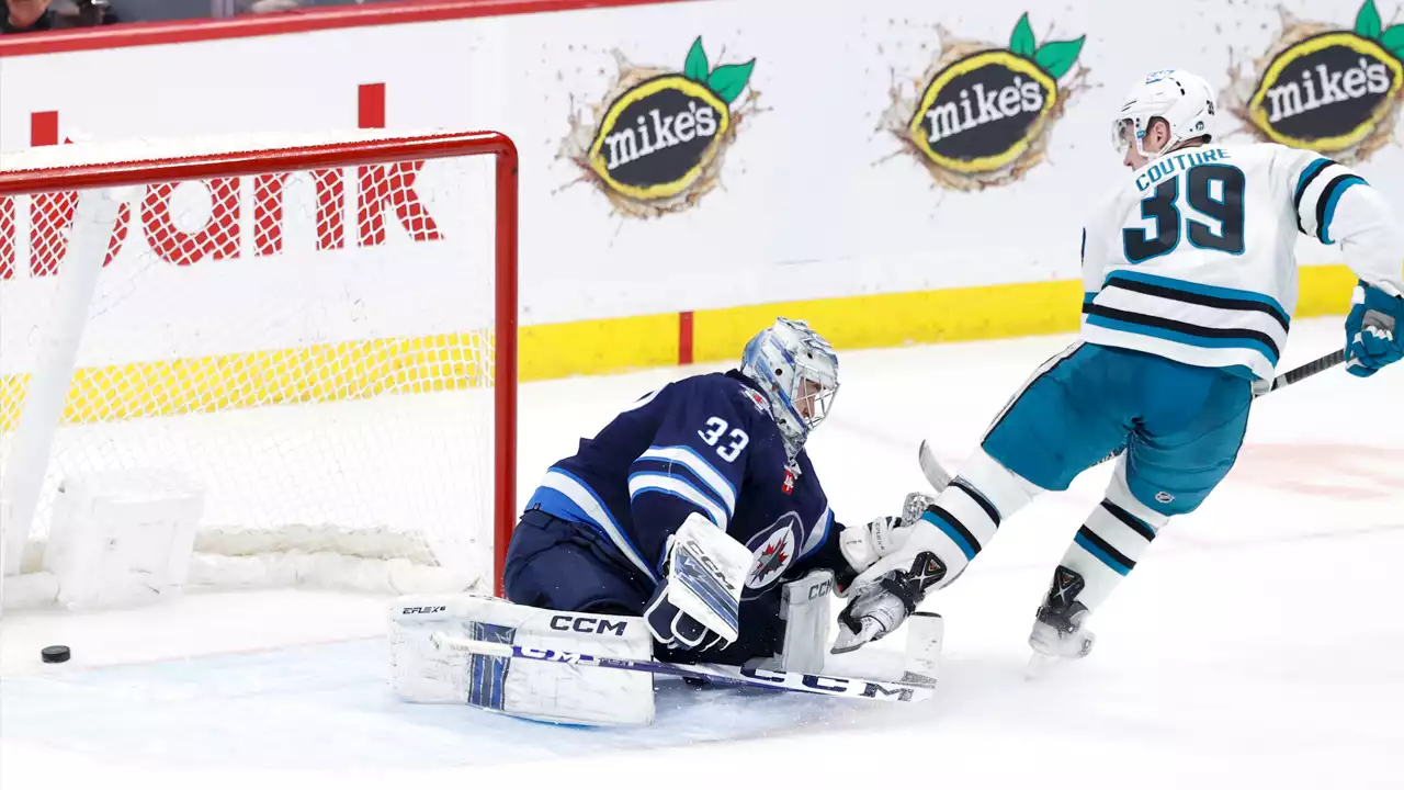 Tomas Hertl, Logan Couture Save Day as Sharks Beat Jets in OT Thriller