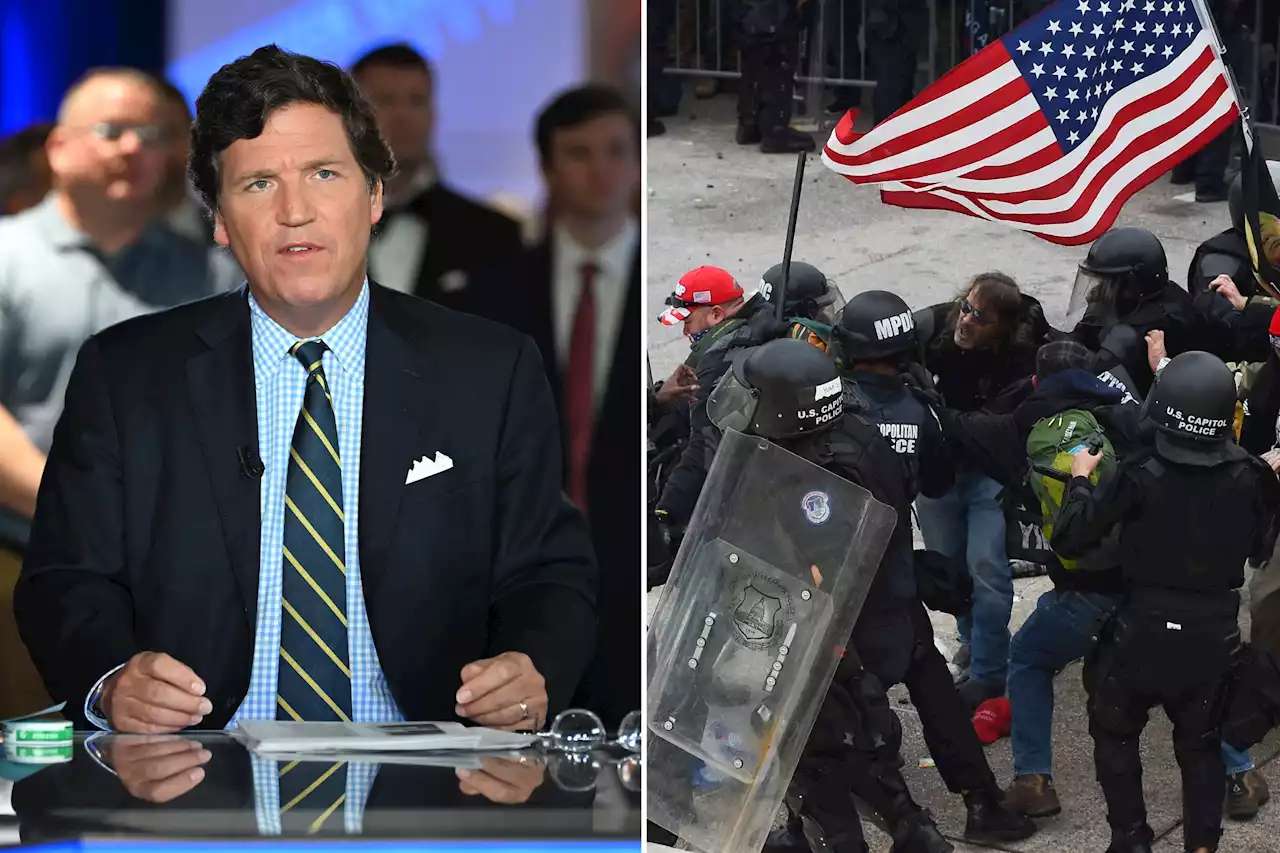 Tucker Carlson describes Jan. 6 rioters as 'sightseers'' in footage reveal