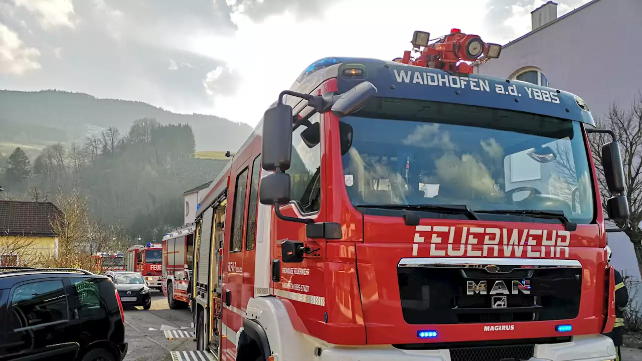 Waidhofen an der Ybbs: Zigarette entfachte Feuer