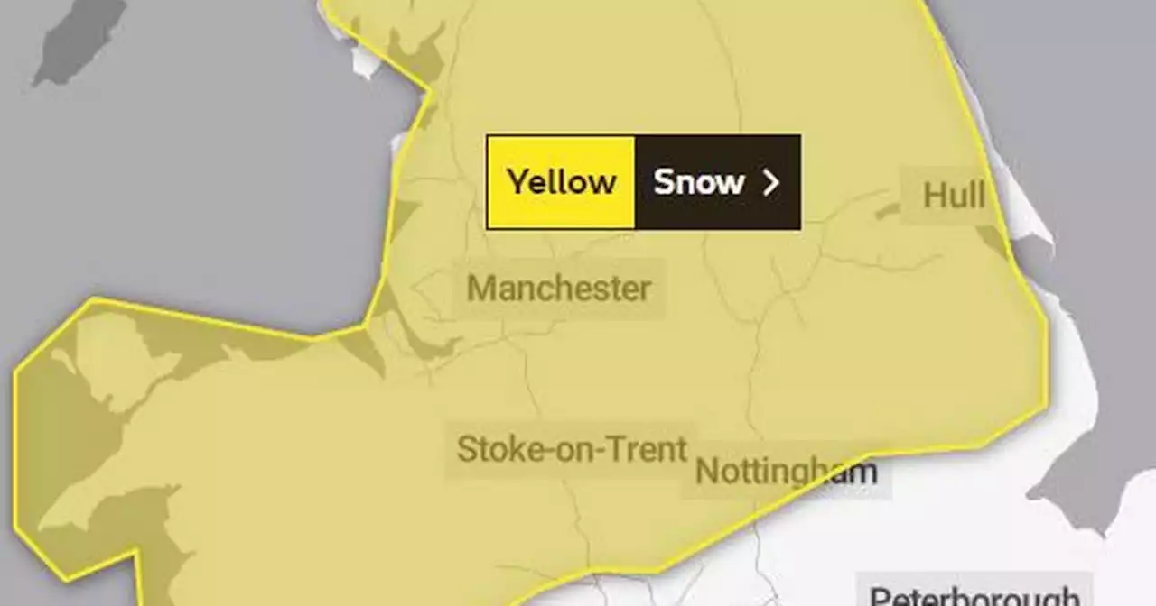 Met Office issues yellow warning for snow in Notts