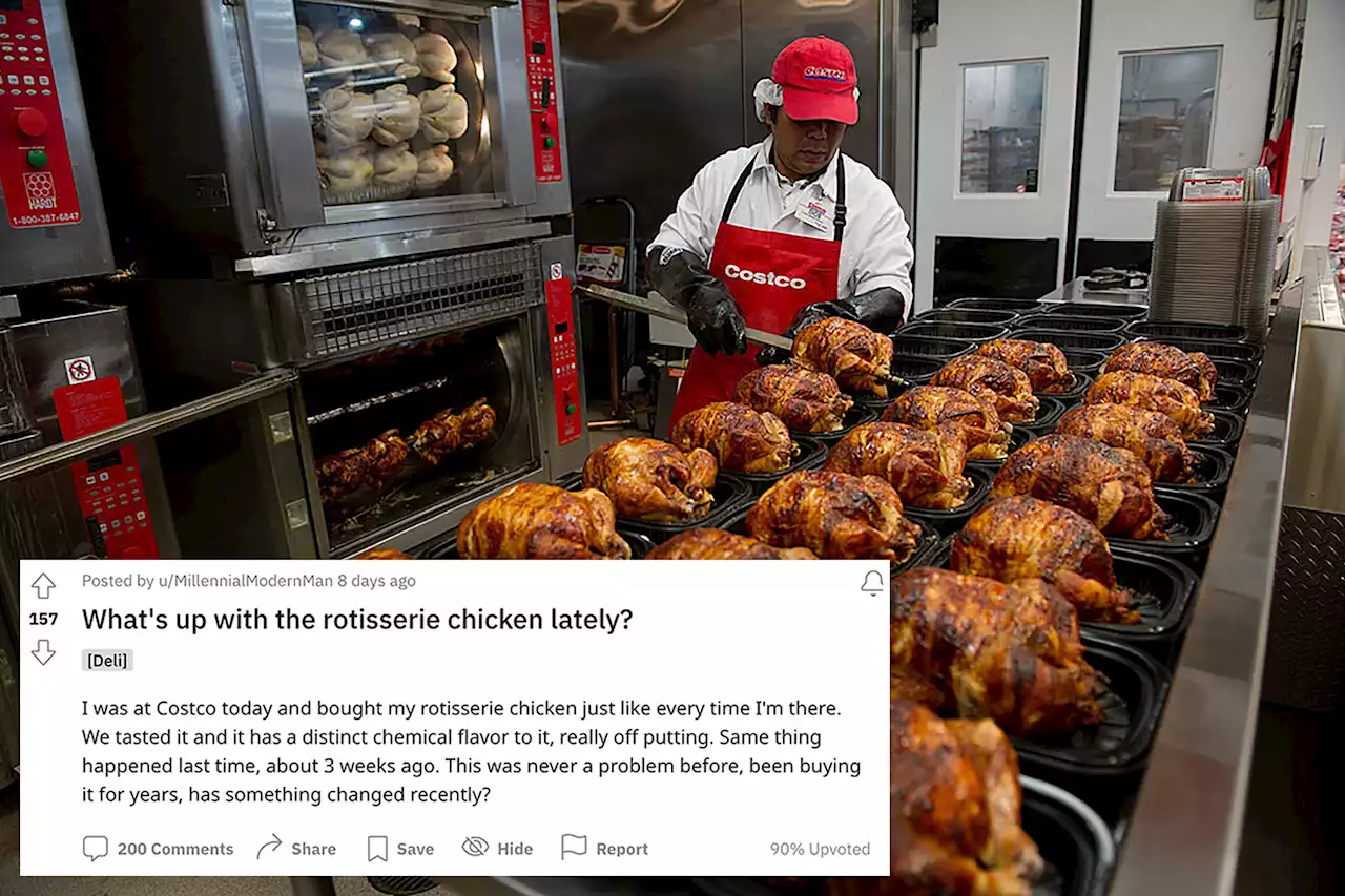 Costco customers concerned as their beloved rotisserie chicken suddenly tastes like chemicals