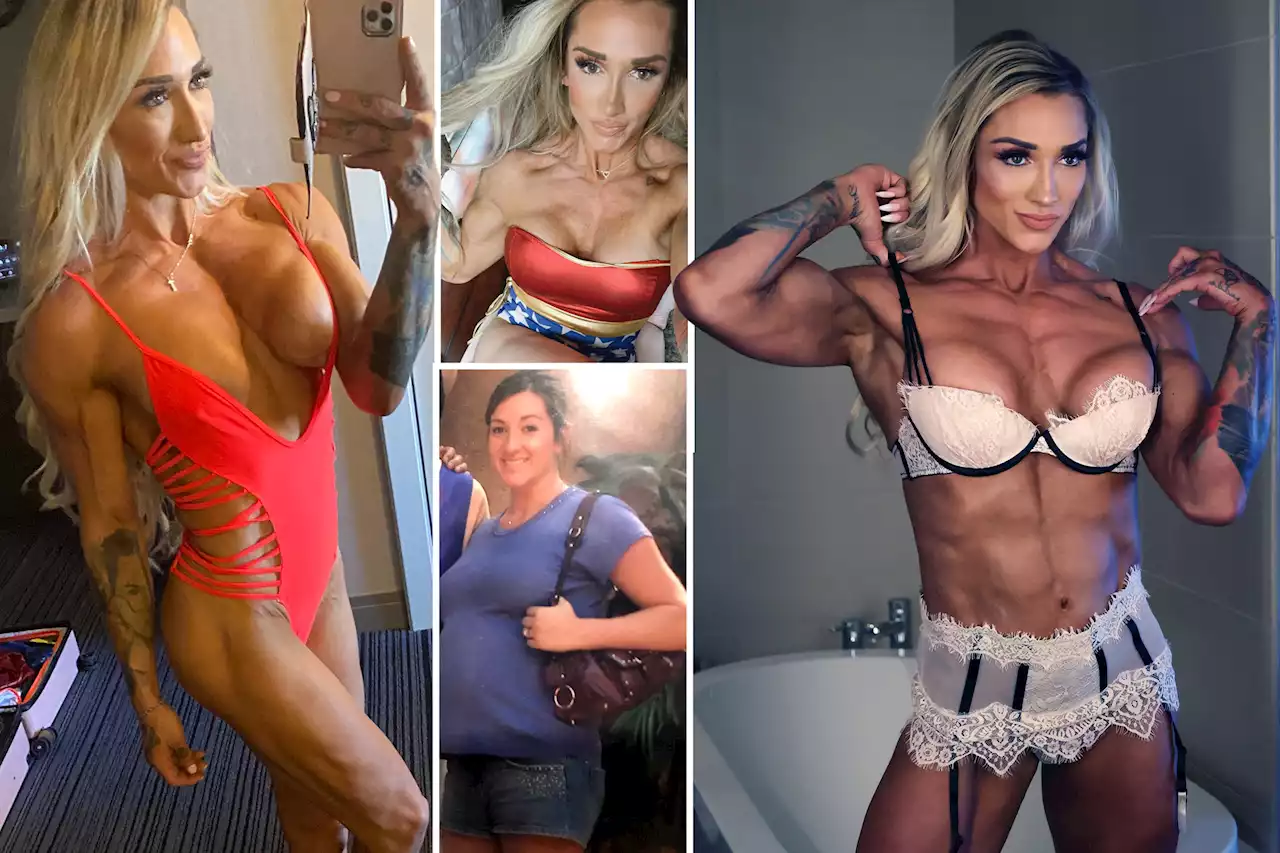 I was dumped by my husband— now men worship my muscles on OnlyFans