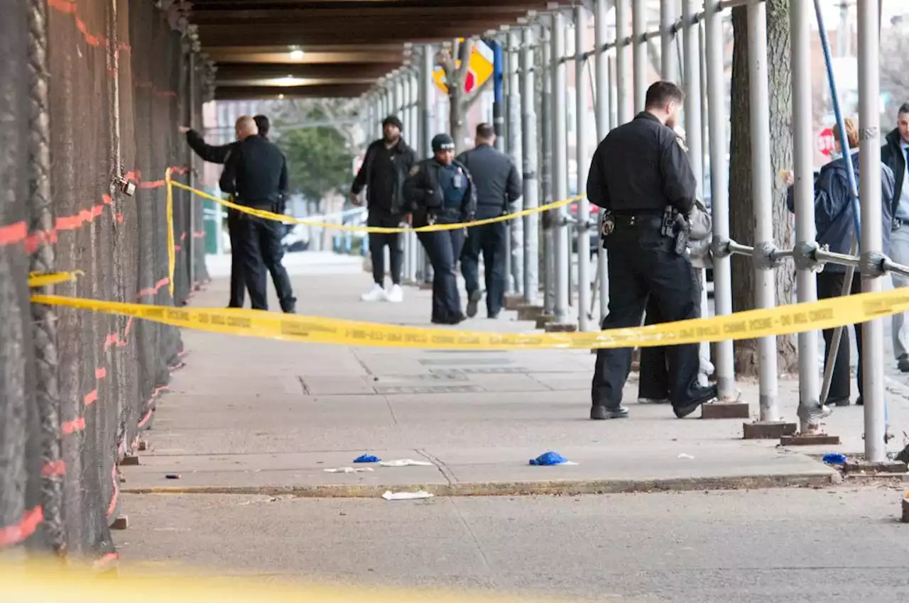 Man, 47, shot twice outside NYC public school