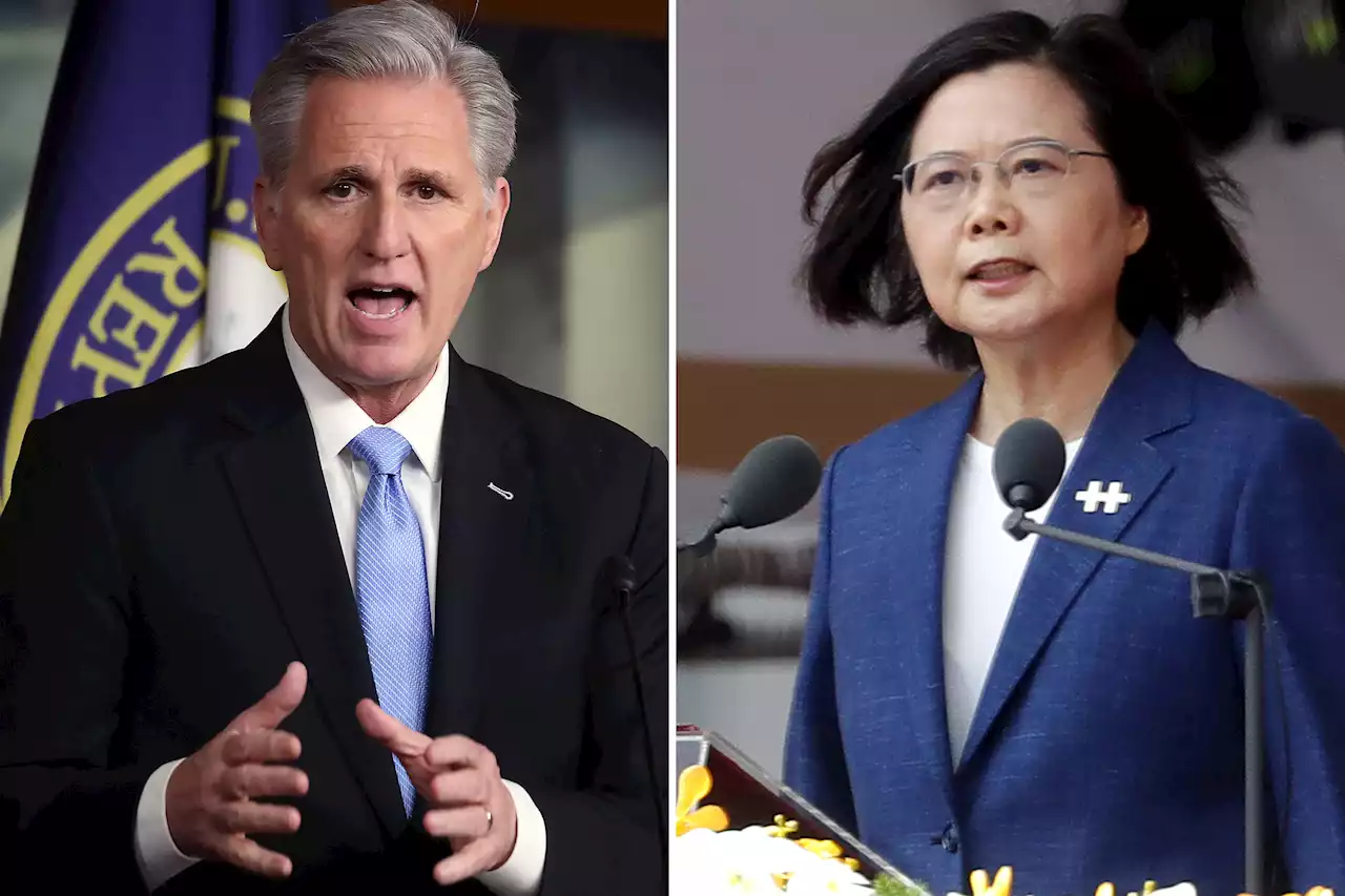 McCarthy to meet Taiwan president in California to avoid irking China