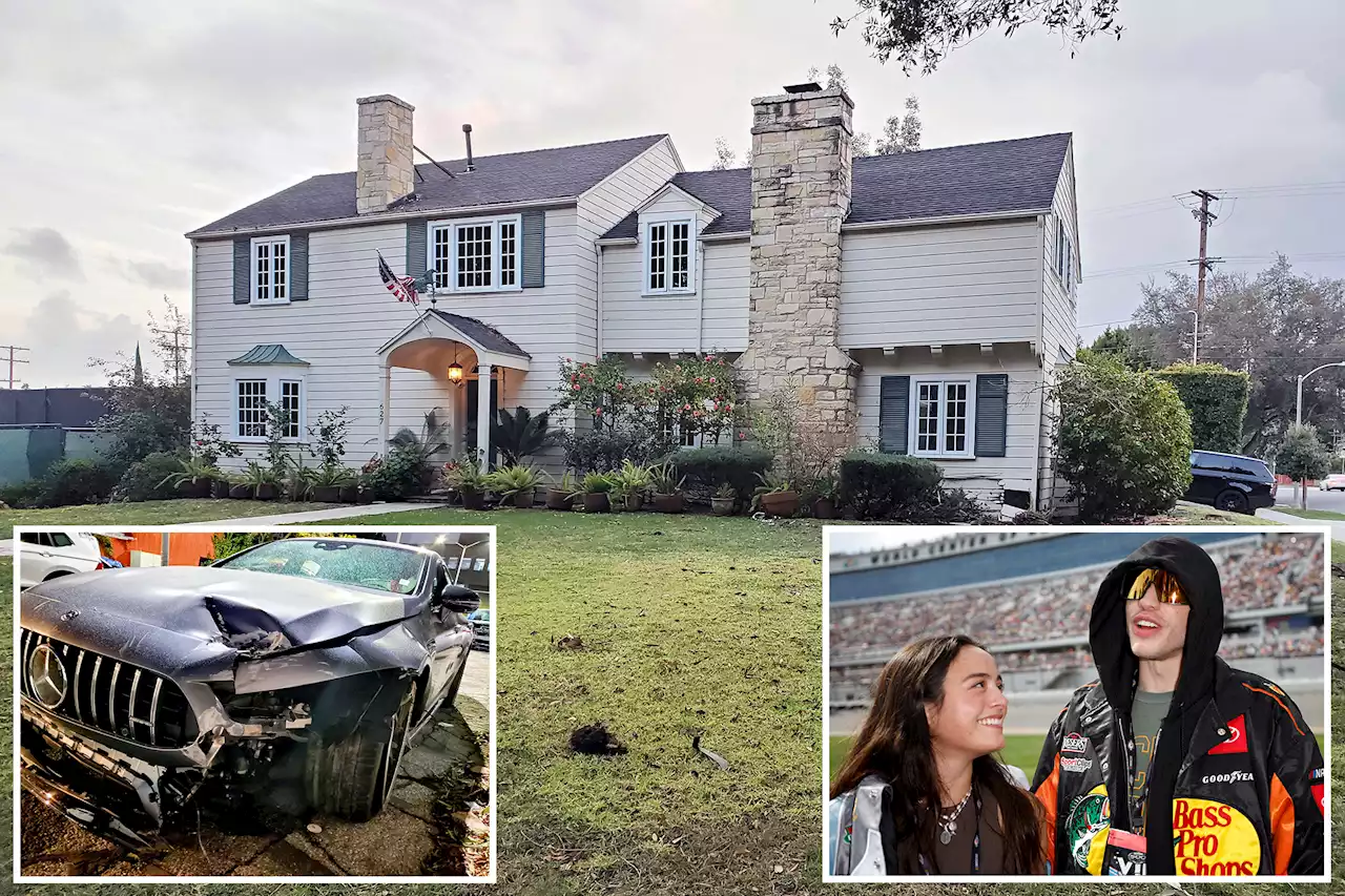 Teen girl traumatized after Pete Davidson crashes car into her Beverly Hills home