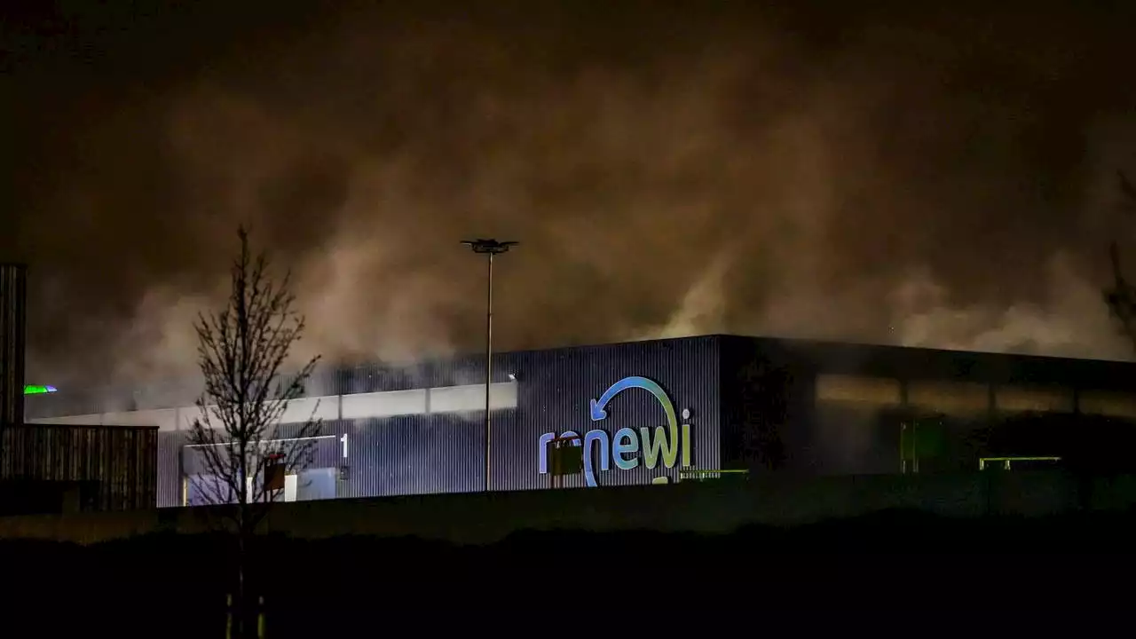 112-nieuws: brand bij afvalverwerker Renewi • Duitse automobilist opgepakt