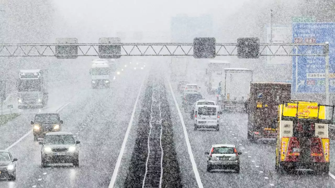 Woensdagochtend code oranje vanwege gladheid en vijf centimeter sneeuw