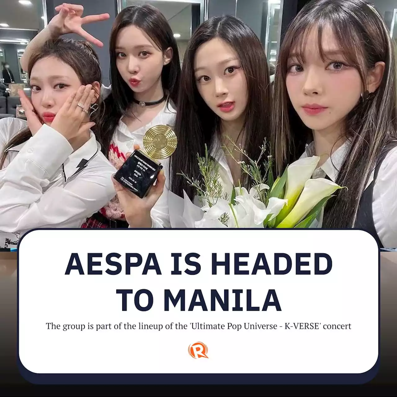 Aespa is headed to Manila