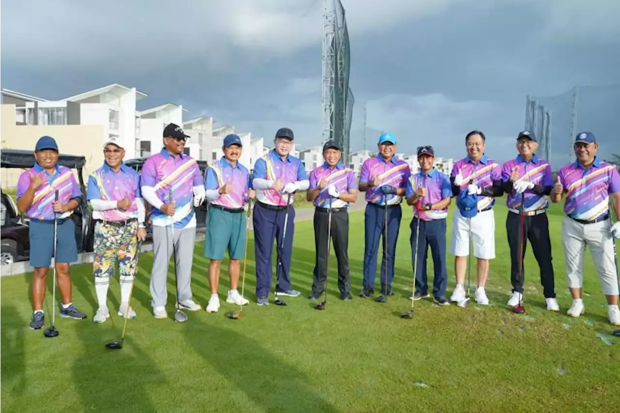 144 Peserta Ramaikan AMA Executive Golf Tournament 2023 |Republika Online