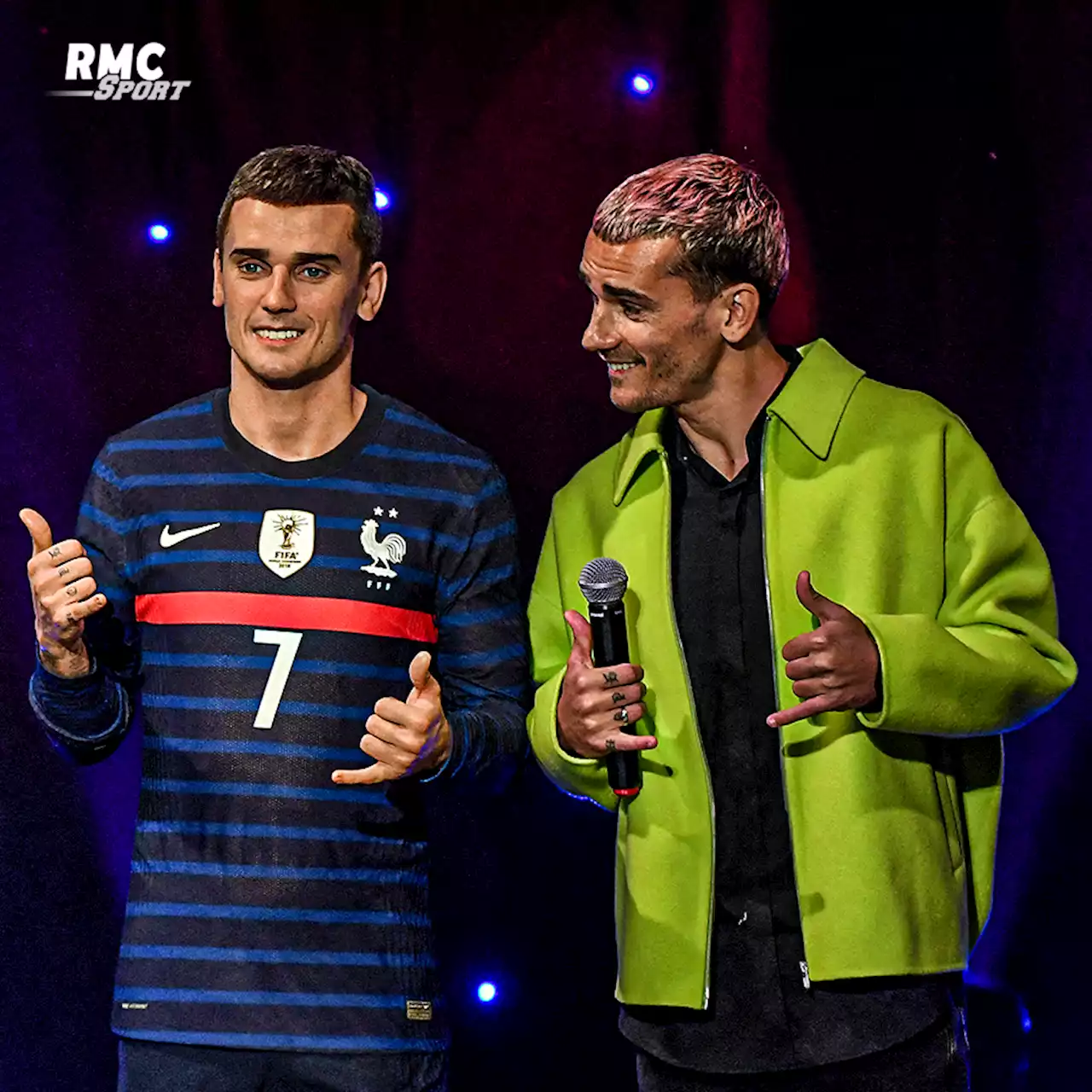 Equipe de France: Griezmann 'choqué' par sa statue au musée Grévin