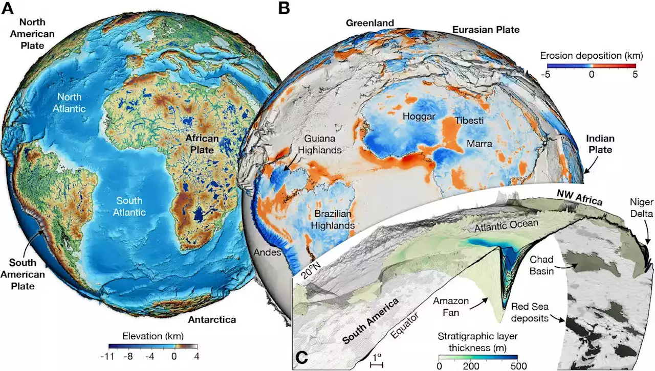 100 Million Years Unveiled: The Most Detailed Model of Earth's Surface Ever