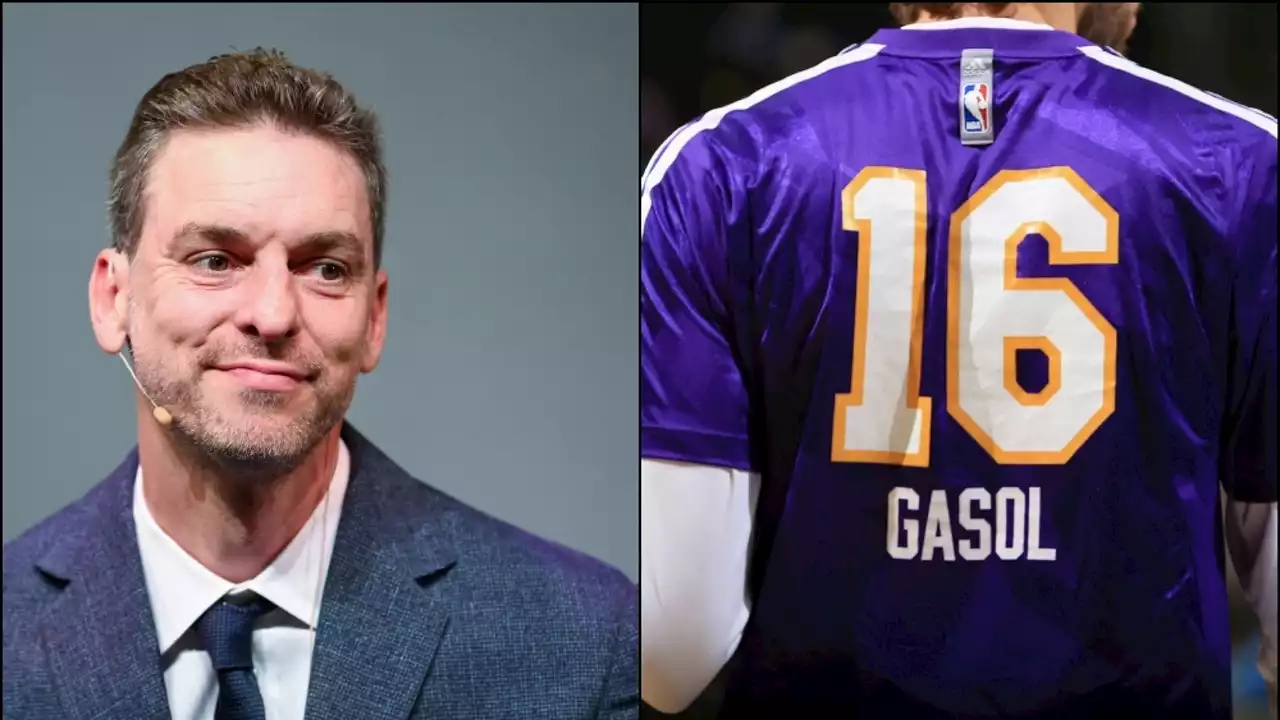 Todos los detalles de la noche de Pau Gasol: los Lakers retirarán su camiseta