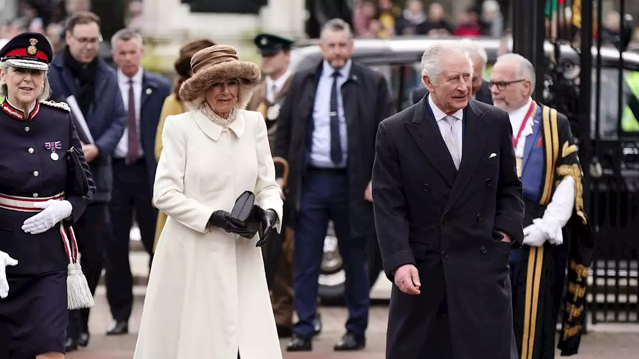 King Charles heckled by protesters on visit to Colchester