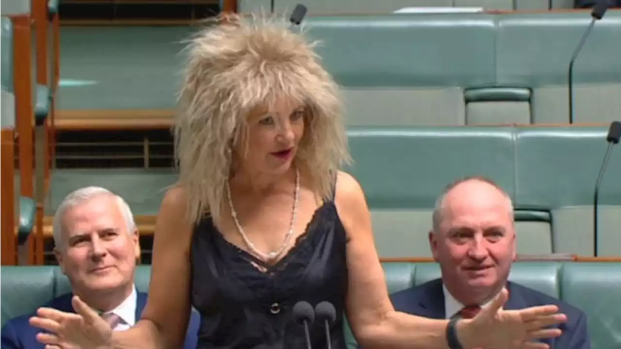 Sussan Ley introduces her alter ego 'Tina Ley-na Turner'