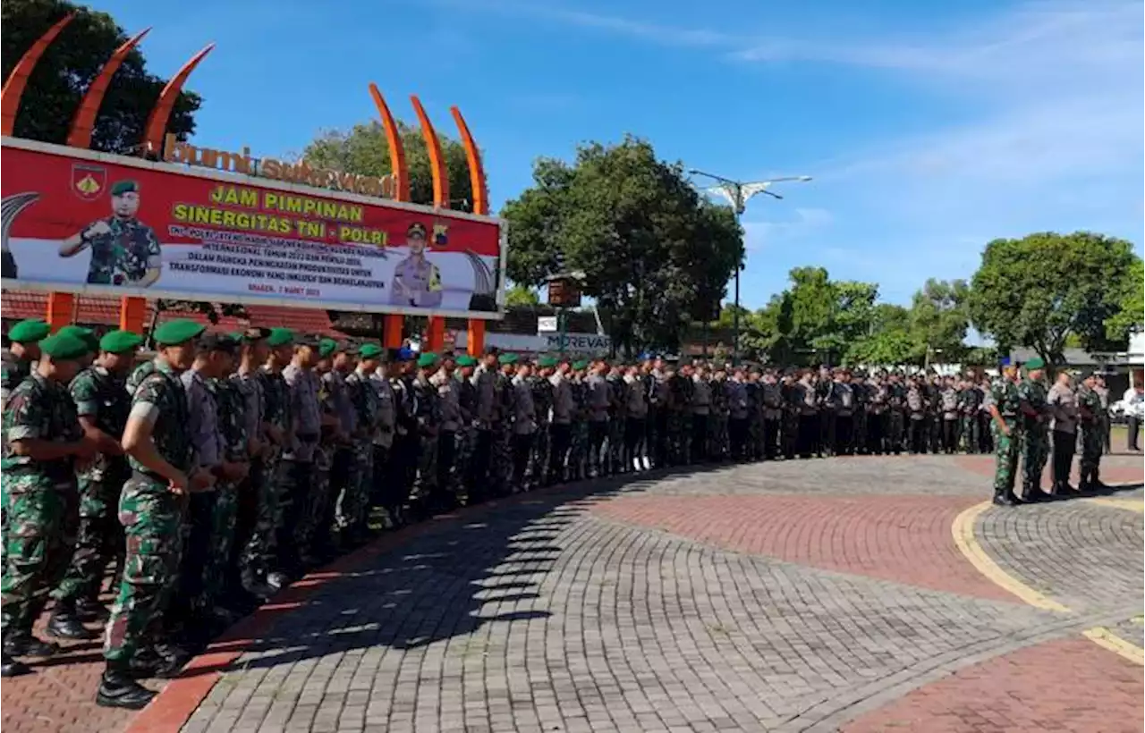 Tekan Potensi Gangguan Keamanan, Sinergi TNI-Polri di Sragen Pastikan Solid