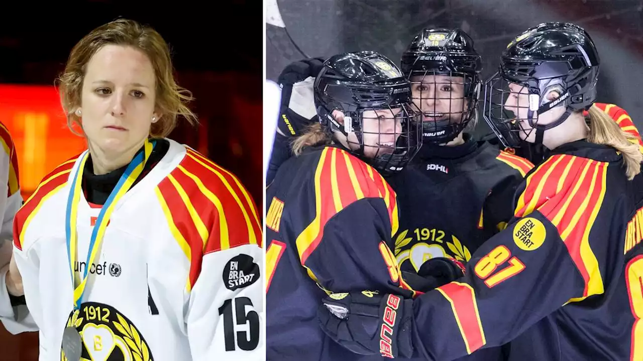 Ishockey: Lara Stalder: ”Kan inte lämna utan guld”